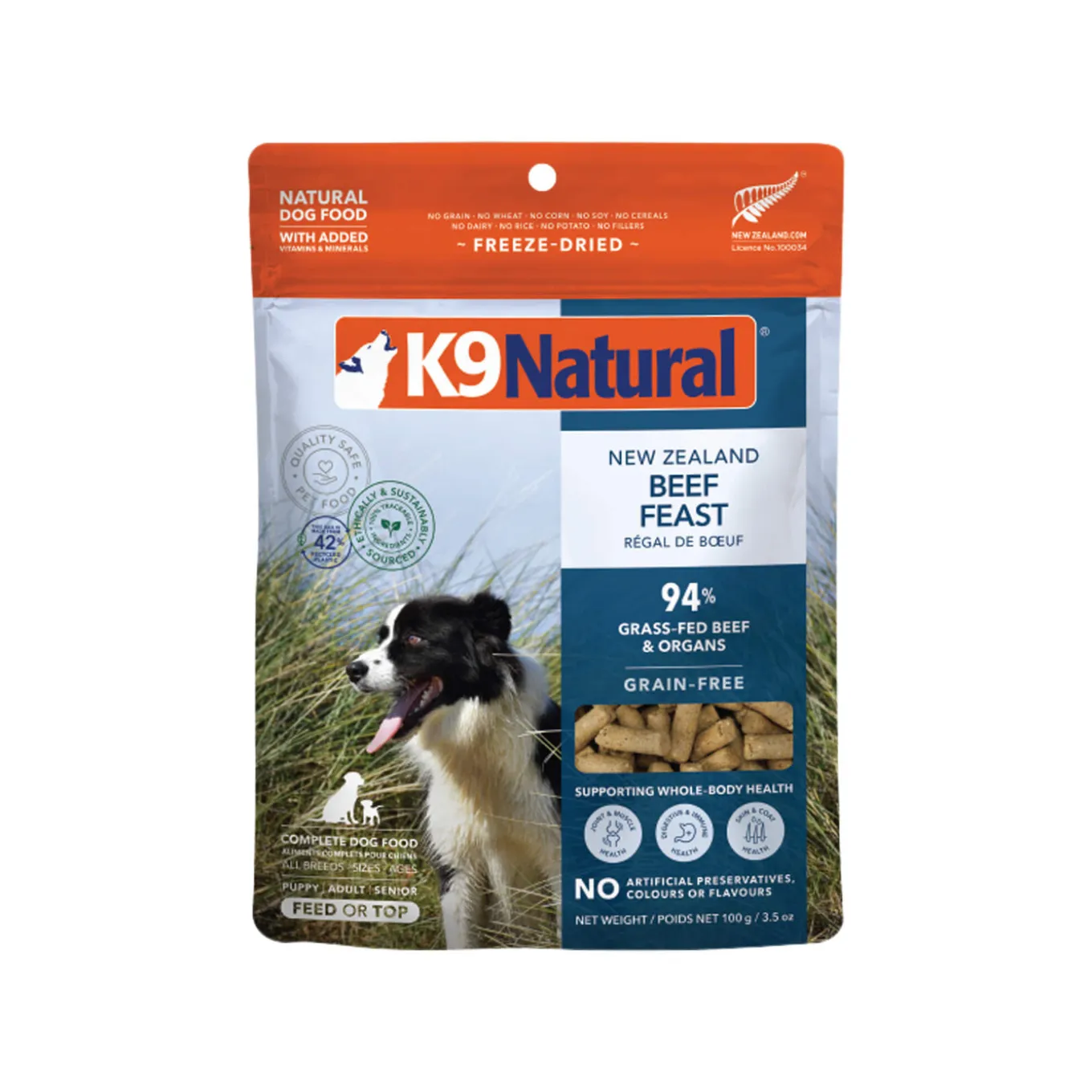 K9 Natural Freeze Dried Dog Food Toppers