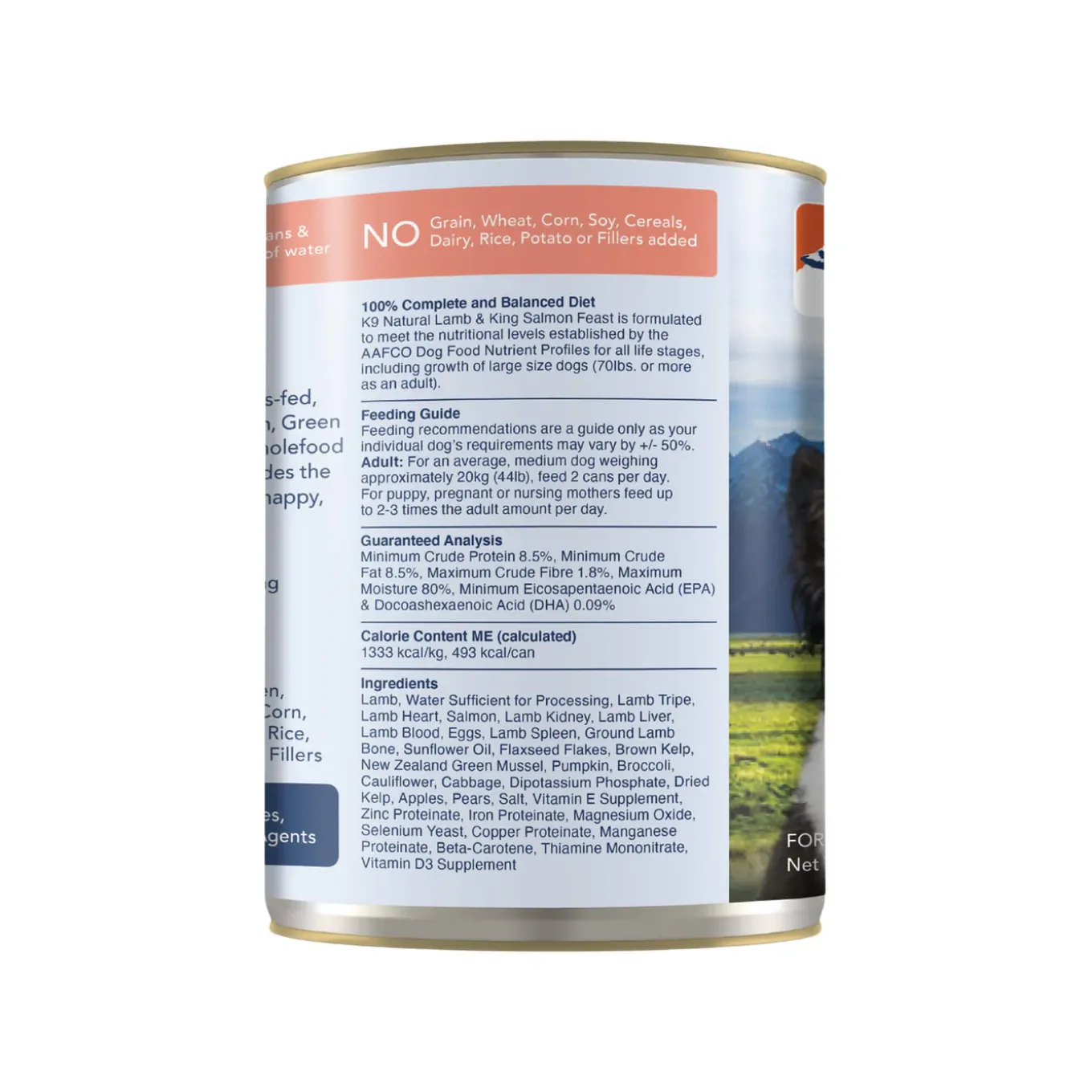 K9 Natural Grain-Free Canned Dog Food