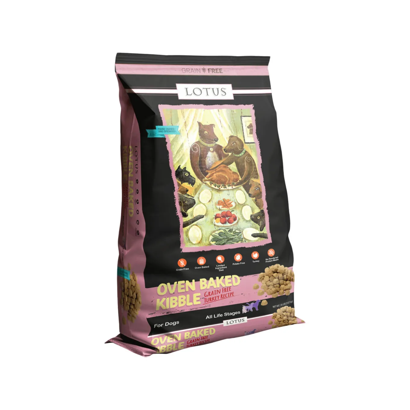 Lotus Oven Baked Kibble Grain Free Dry Dog Food