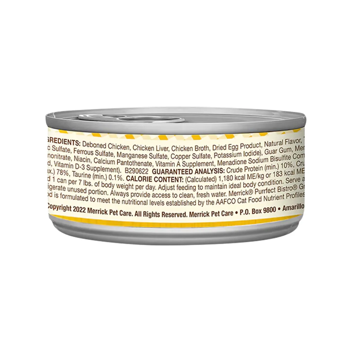 Merrick Purrfect Bistro Grain Free Pate Canned Cat Food