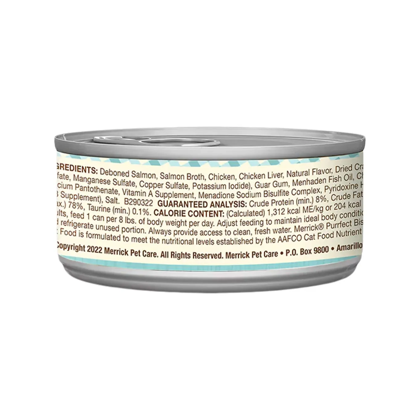 Merrick Purrfect Bistro Grain Free Pate Canned Cat Food