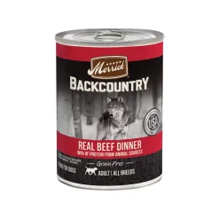Merrick Backcountry 96% Real Meat Canned Dog Food