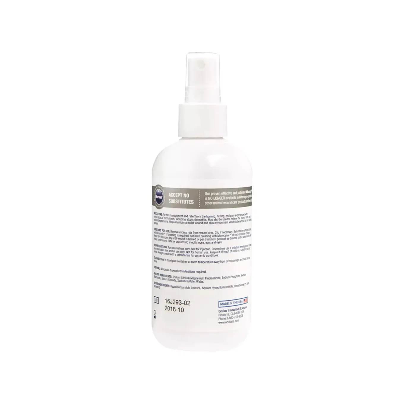MicrocynAH Hot Spot Spray Gel for Dogs & Cats