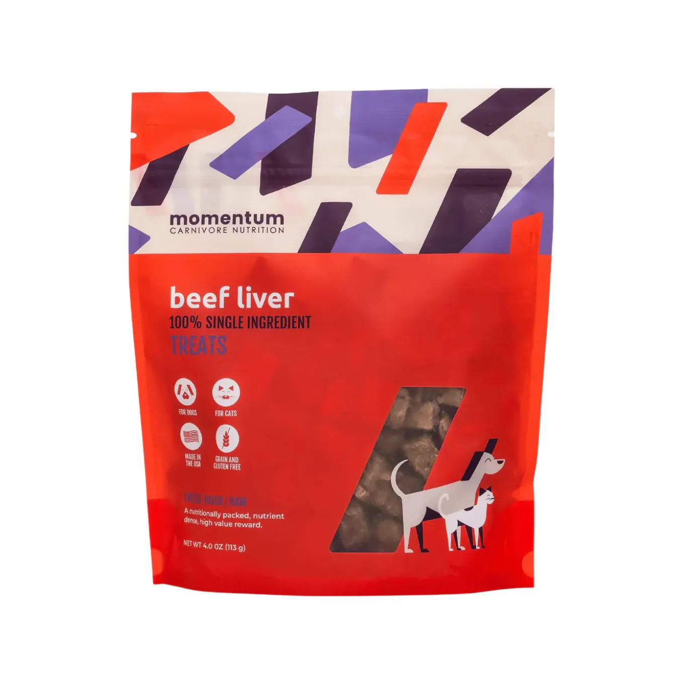 Momentum Freeze Dried Treats for Dogs & Cats