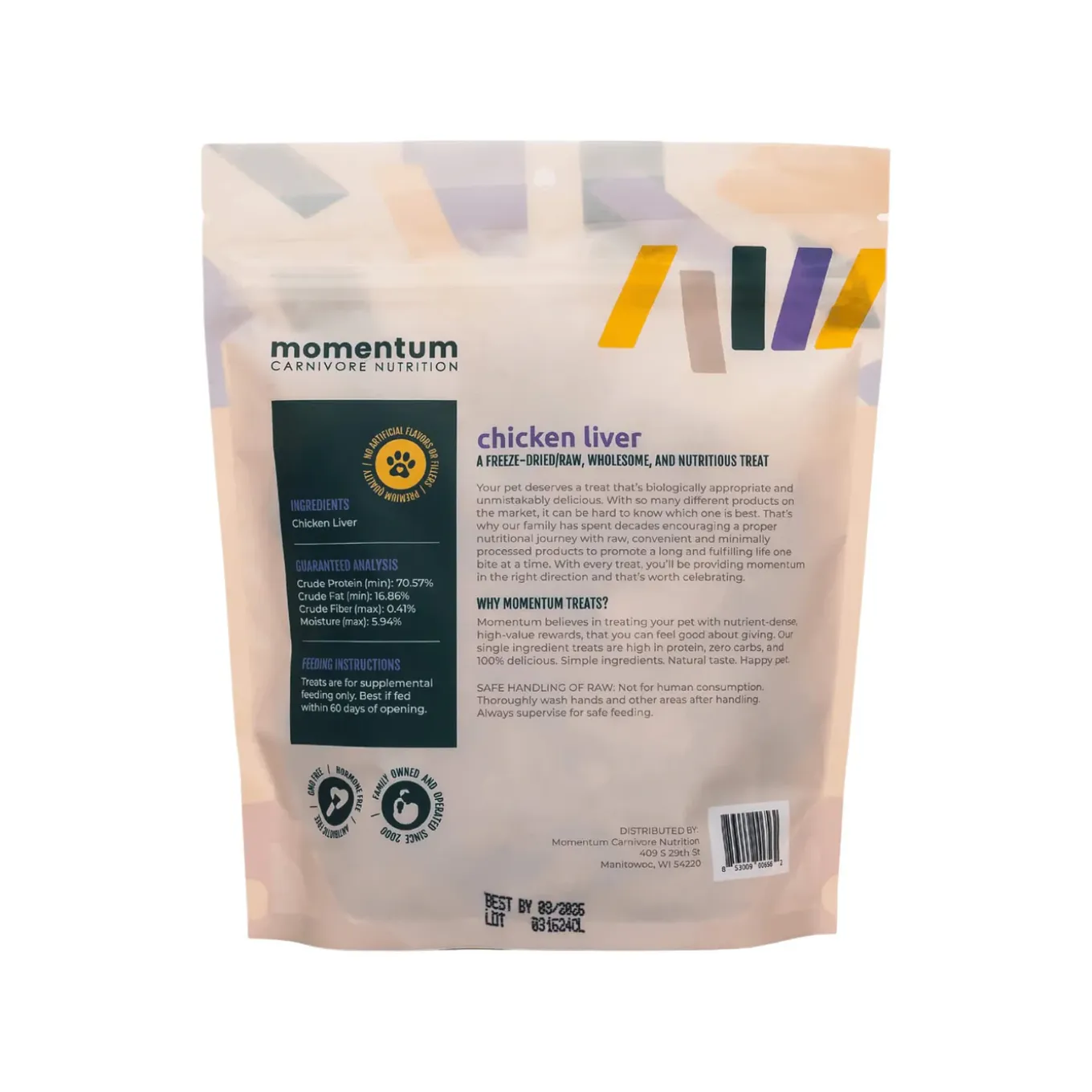 Momentum Freeze Dried Treats for Dogs & Cats