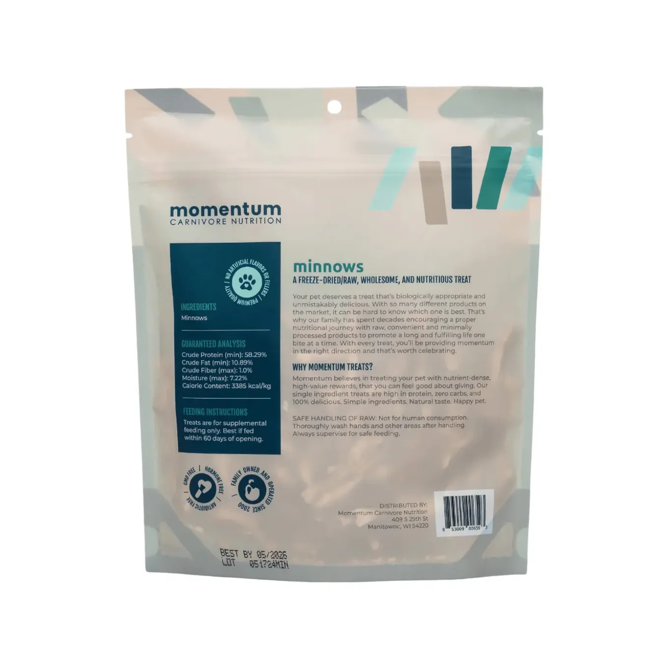Momentum Freeze Dried Treats for Dogs & Cats