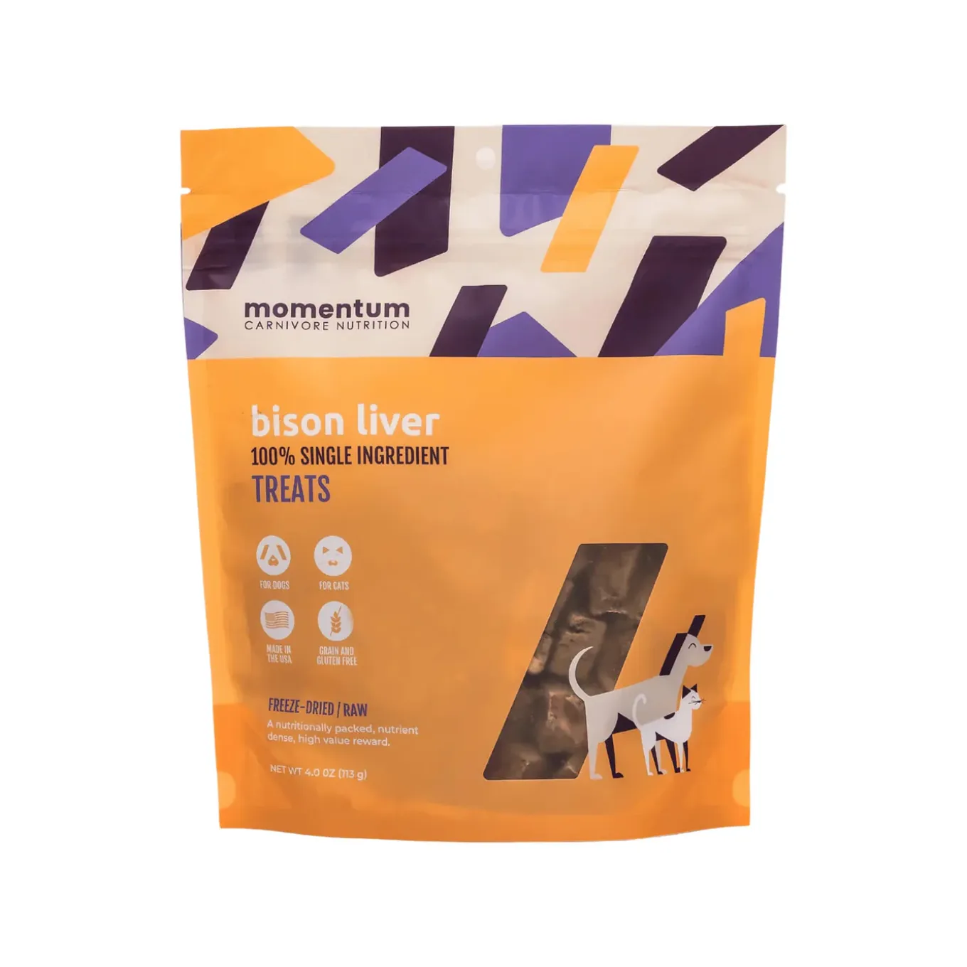 Momentum Freeze Dried Treats for Dogs & Cats