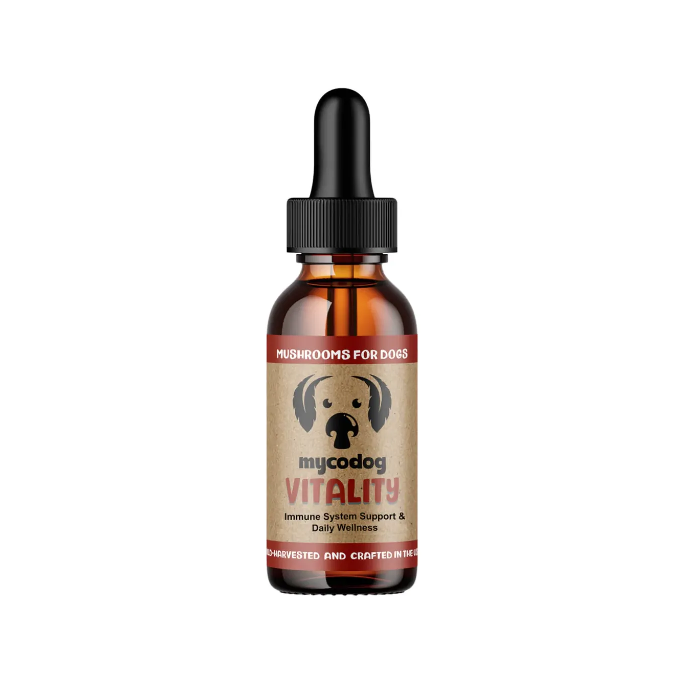 MycoDog Vitality Liquid Immune Support Supplement for Dogs