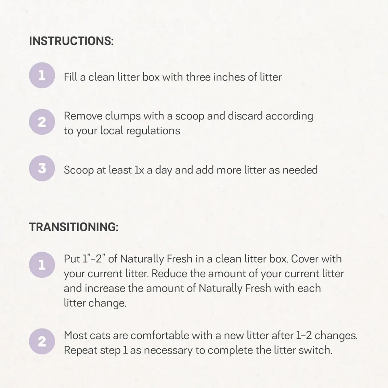 Naturally Fresh Harmony Calming Clumping Cat Litter