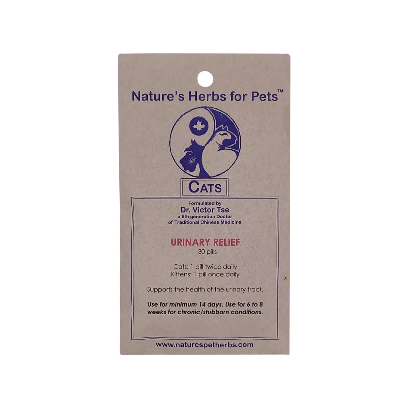 Nature's Herbs for Pets Urinary Relief