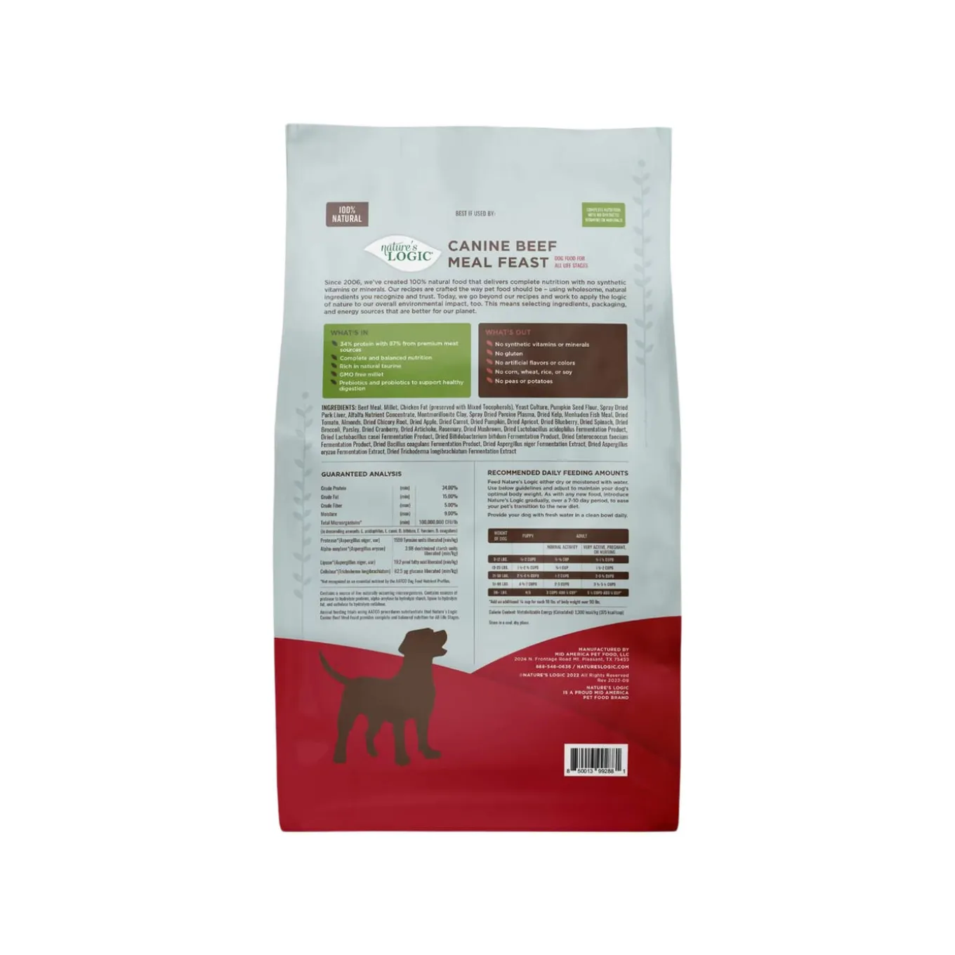 Nature's Logic Original Dry Food for Dogs