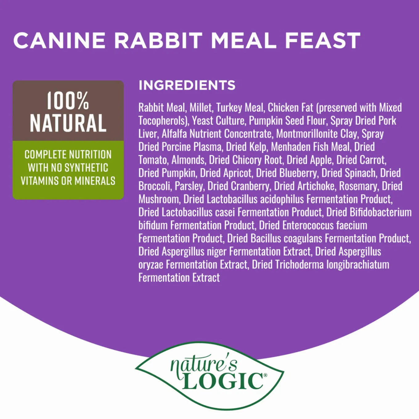 Nature's Logic Original Dry Food for Dogs