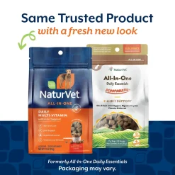 NaturVet All-In-One Daily Essentials Chews for Dogs