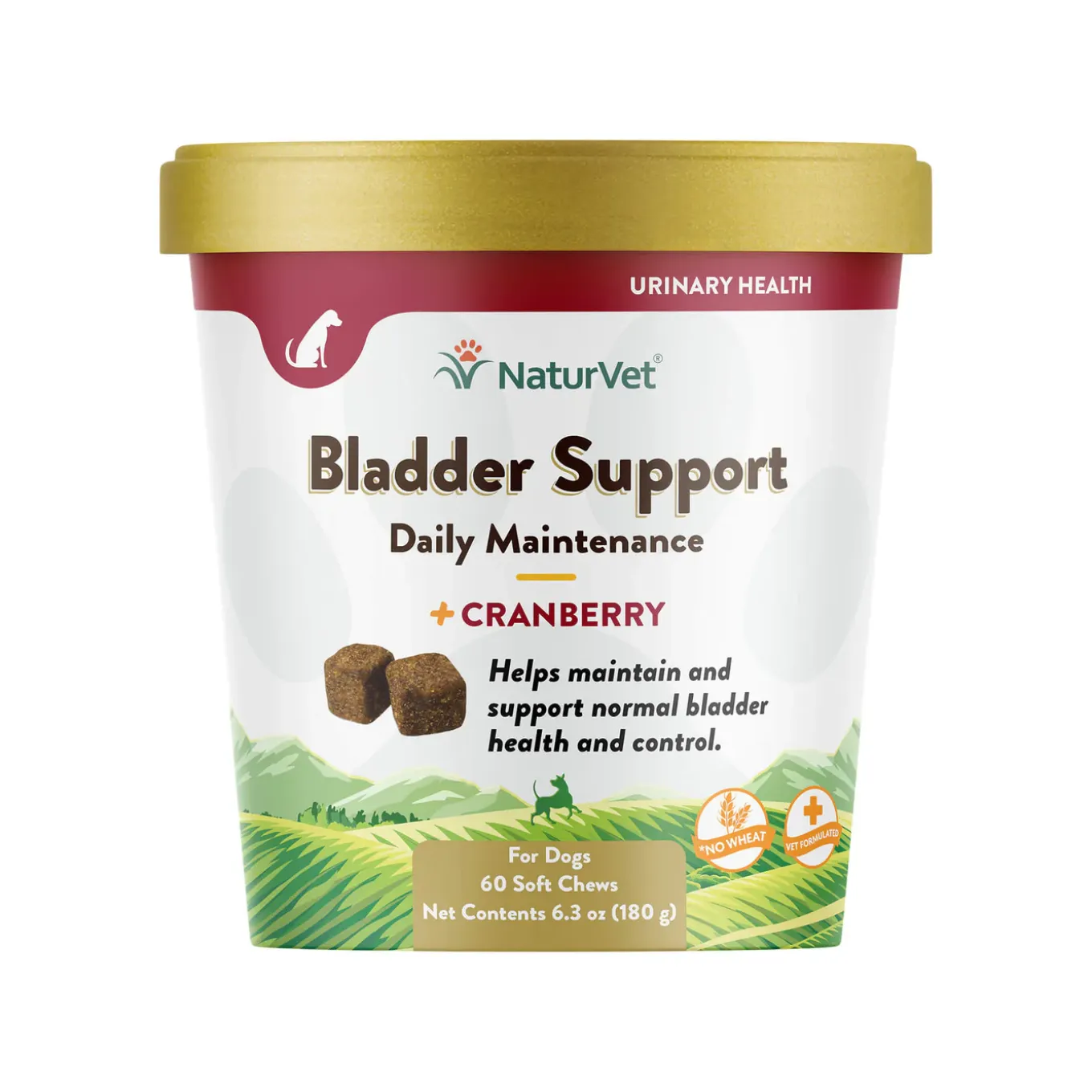 NaturVet Bladder Support Plus Cranberry for Dogs
