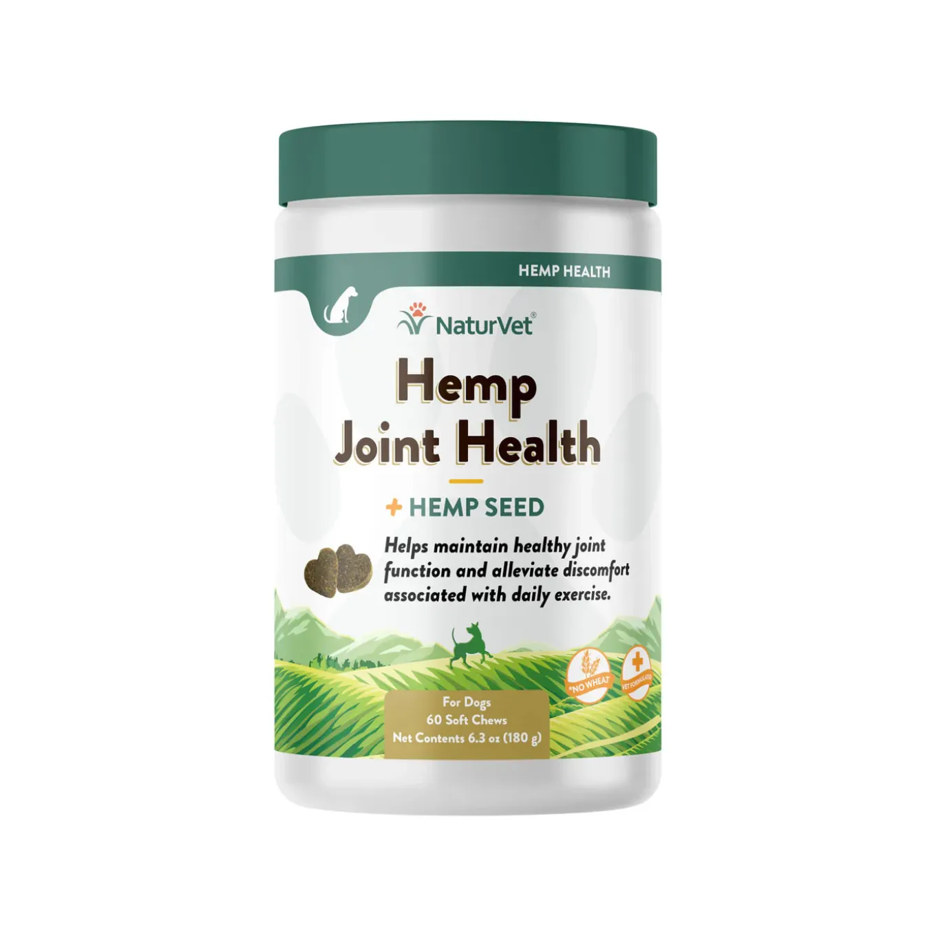 NaturVet Hemp Joint Health Soft Chews for Dogs