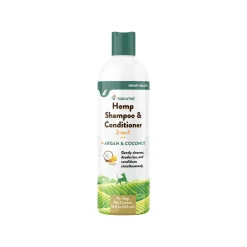 NaturVet Hemp Shampoo & Conditioner 2-in-1 for Dogs