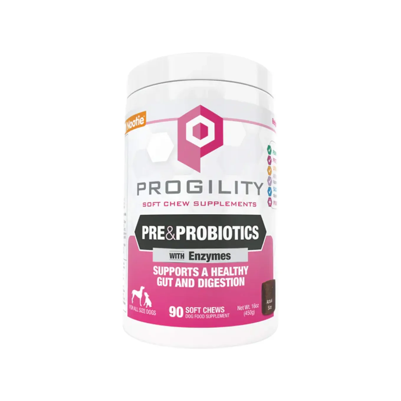 Nootie Progility Pre & Probiotics Supplement for Dogs