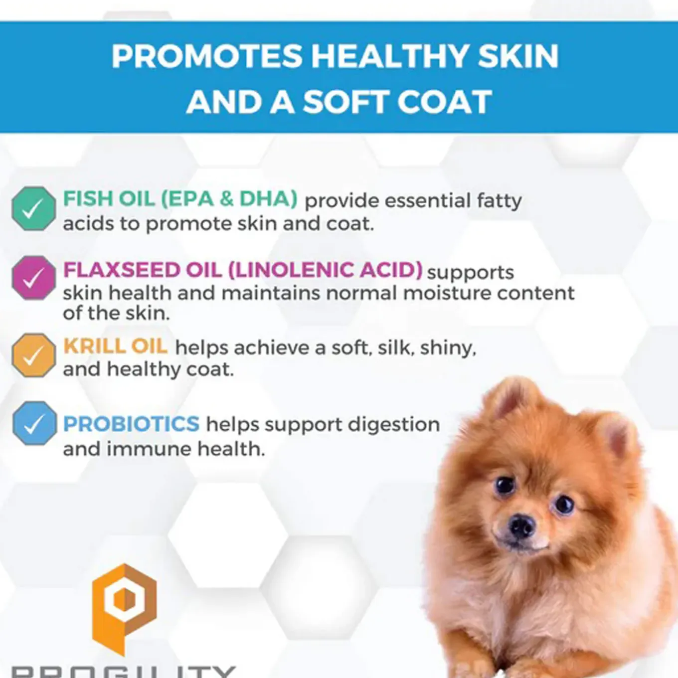 Nootie Progility Skin & Coat Supplement for Dogs
