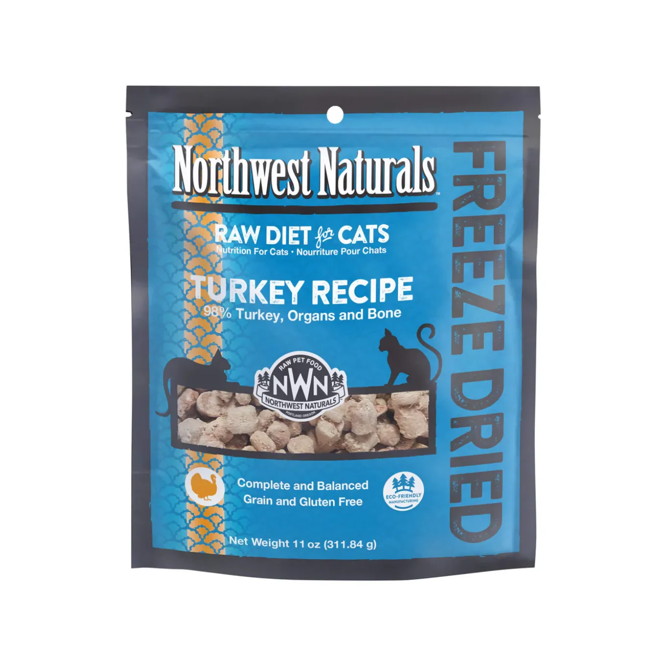 Northwest Naturals Freeze Dried Raw Diet Cat Food