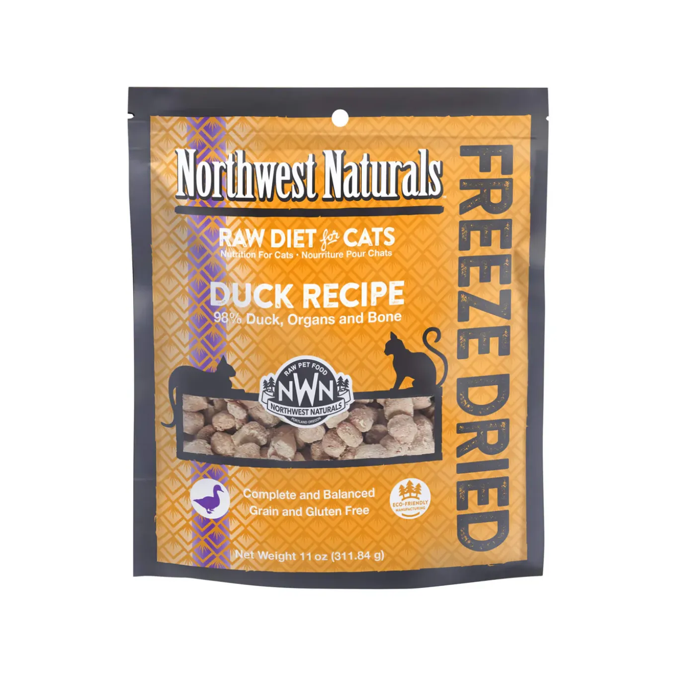 Northwest Naturals Freeze Dried Raw Diet Cat Food