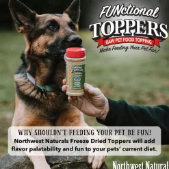 Northwest Naturals Freeze-Dried FUNctional Toppers for Dogs & Cats