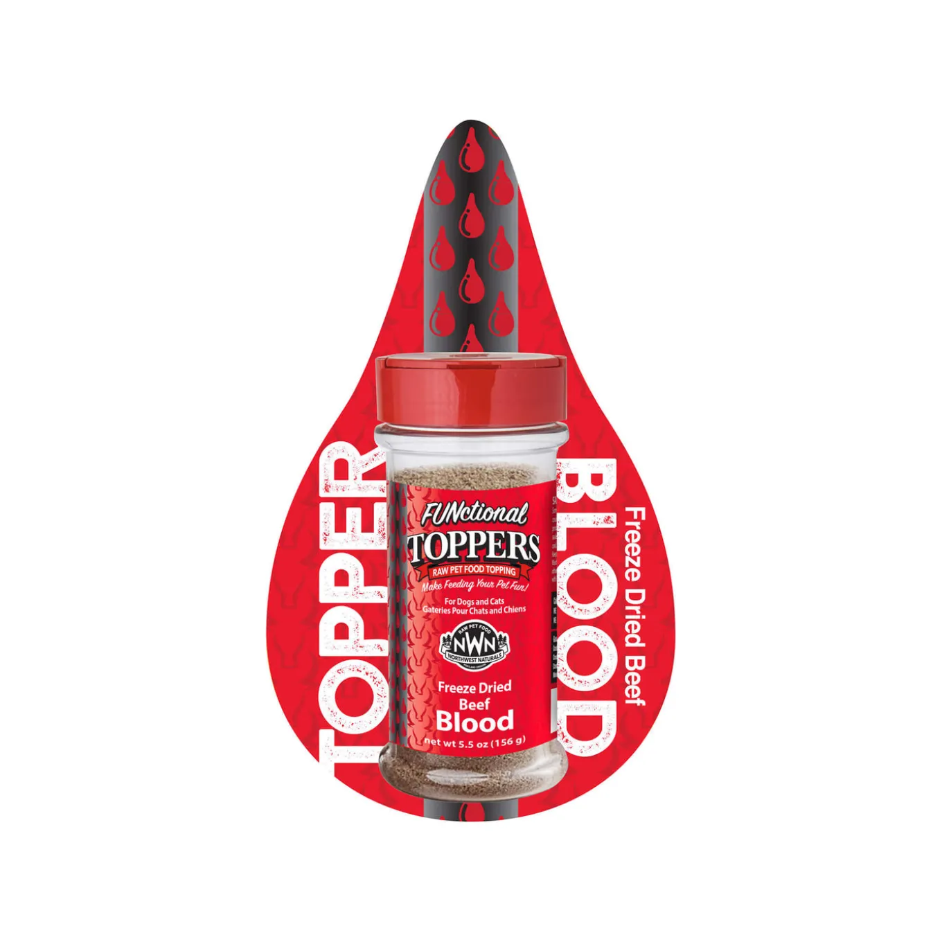 Northwest Naturals Freeze-Dried FUNctional Toppers for Dogs & Cats