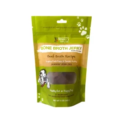 Nuggets Healthy Eats Jammin Jowlers Bone Broth Jerky Dog Treats