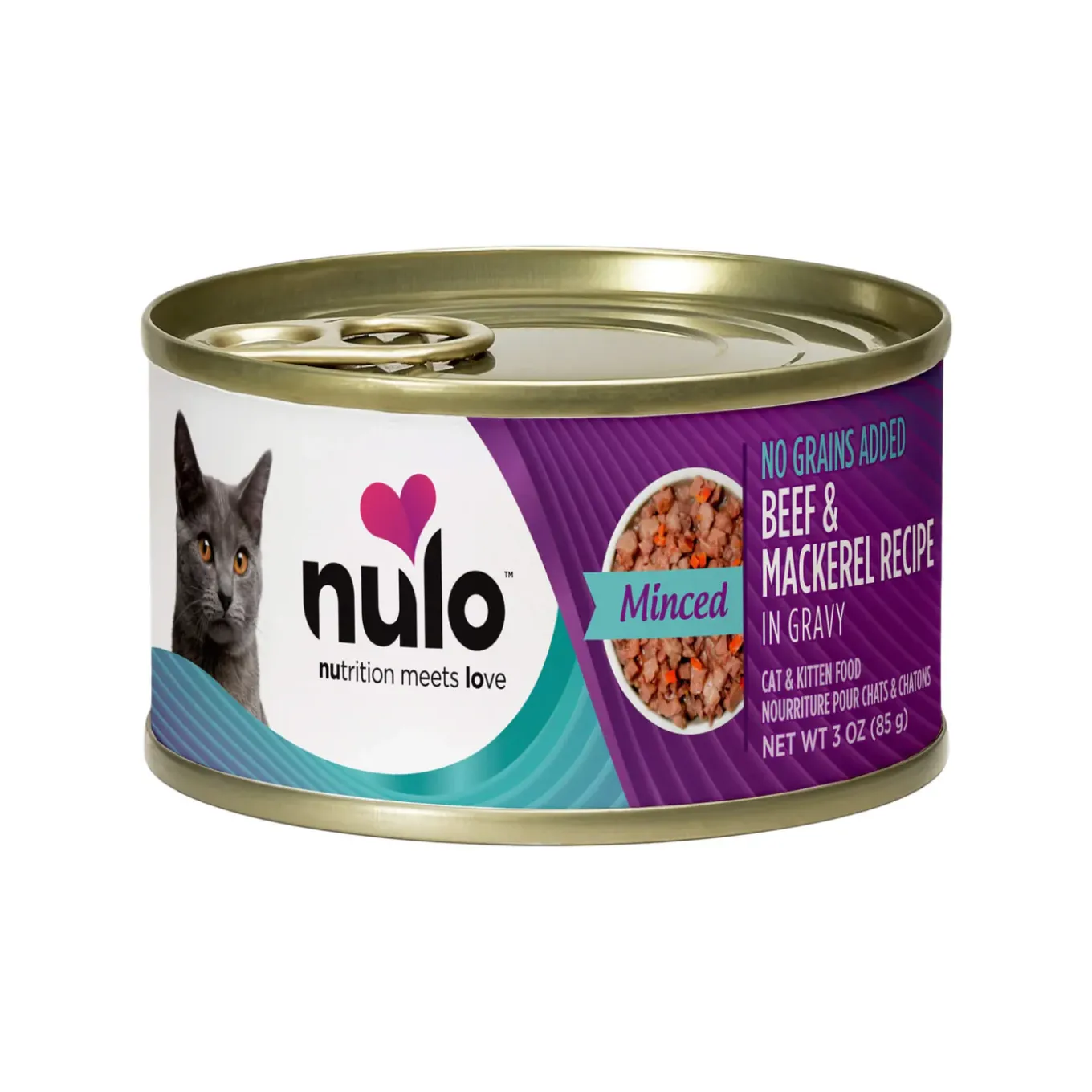 Nulo Freestyle Grain-Free Minced Wet Cat Food 3 oz (Case of 24)