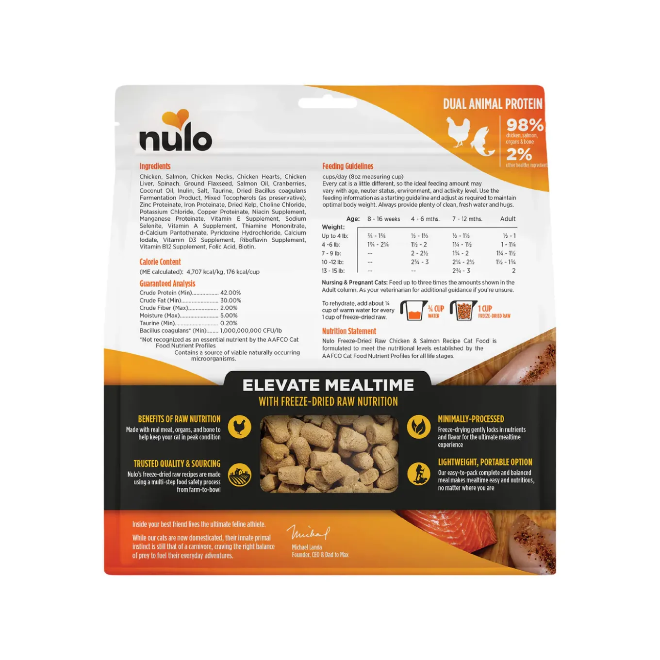 Nulo Freeze Dried Raw Cat Food