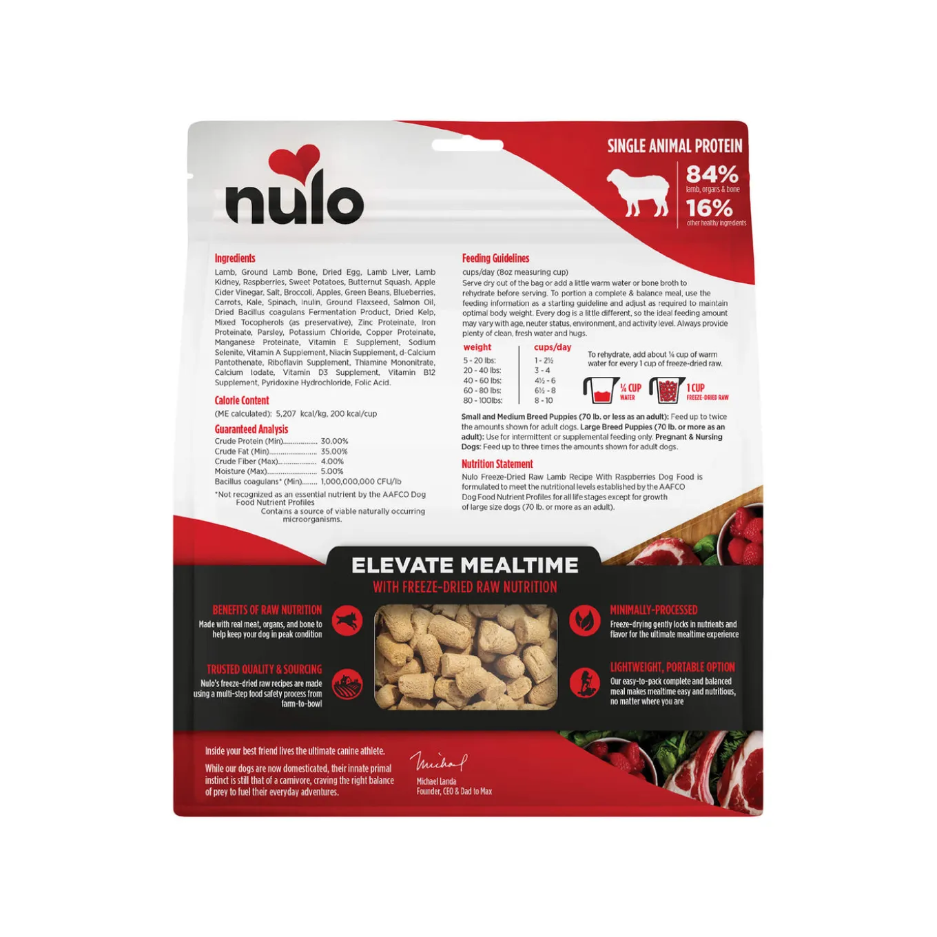 Nulo FreeStyle Freeze Dried Dog Food