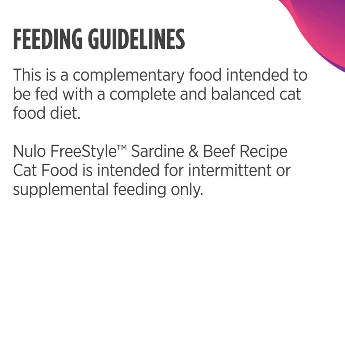 Nulo Freestyle Limited Ingredient Cat Food Topper 2.8 oz (Case of 24)