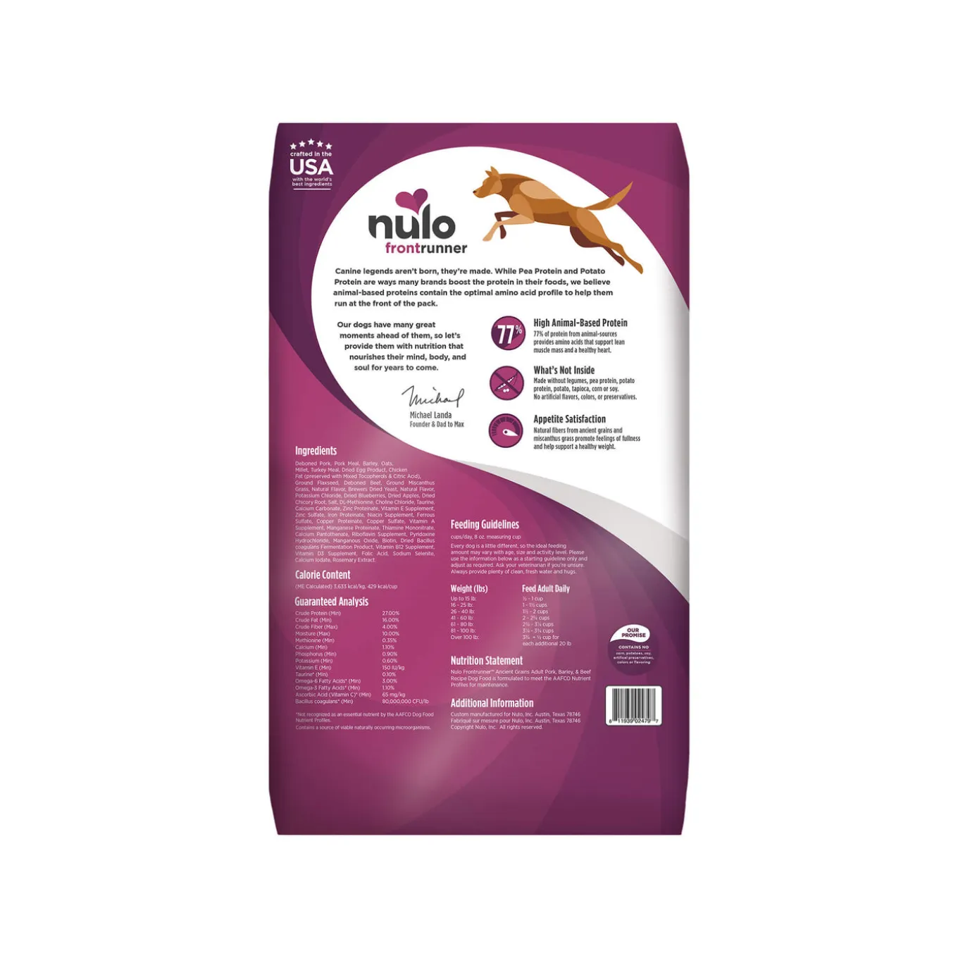 Nulo Frontrunner Adult Dry Dog Food