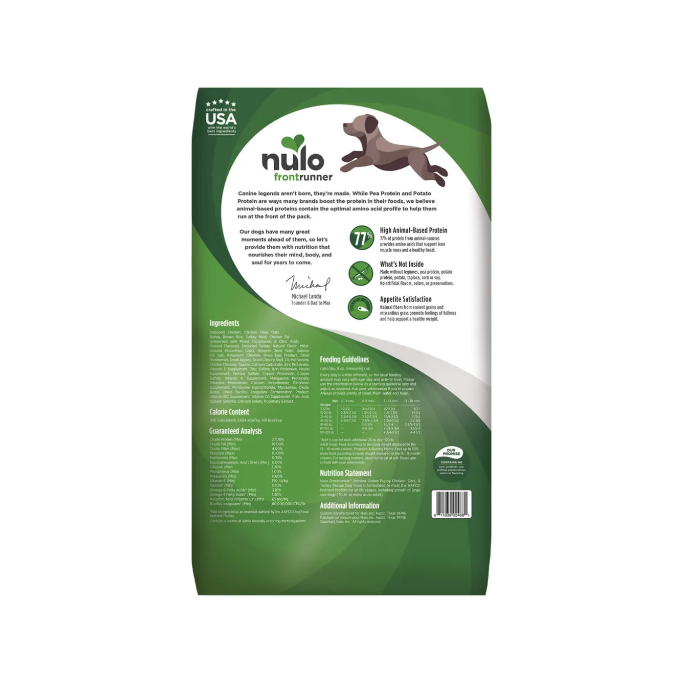 Nulo Frontrunner Puppy Dry Dog Food