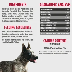 Nulo Functional Granola Bar Immunity Daily Defense Dog Treats