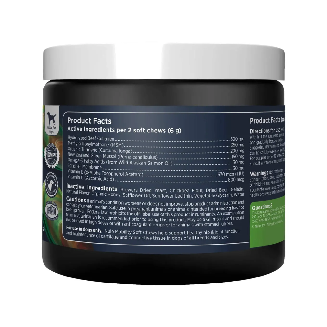 Nulo Functional Mobility Soft Chew Supplements for Dogs