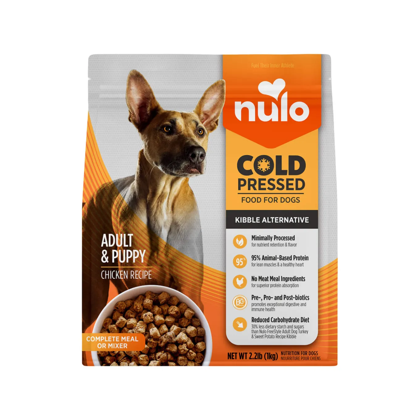 Nulo Puppy & Adult Cold Pressed Dog Food