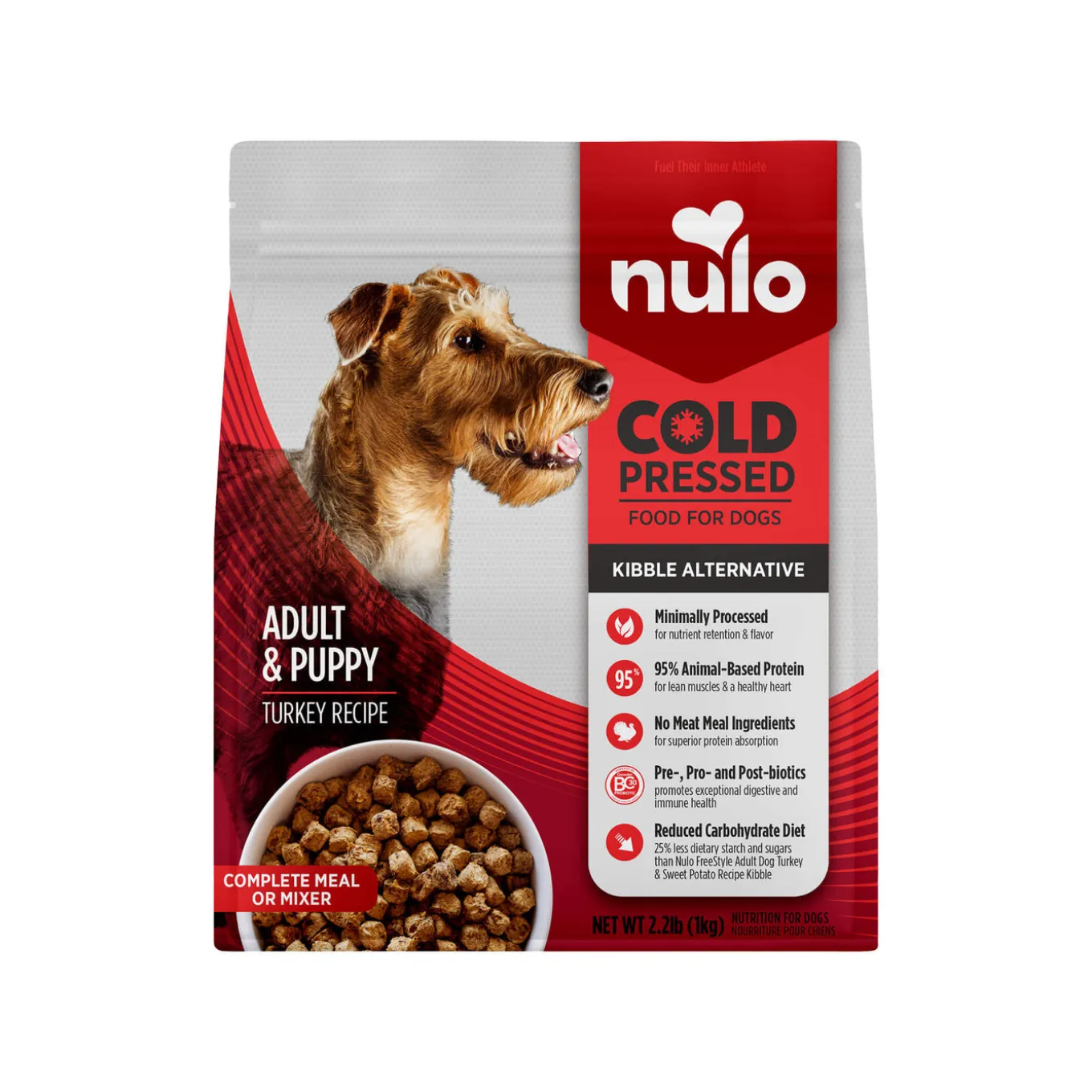 Nulo Puppy & Adult Cold Pressed Dog Food