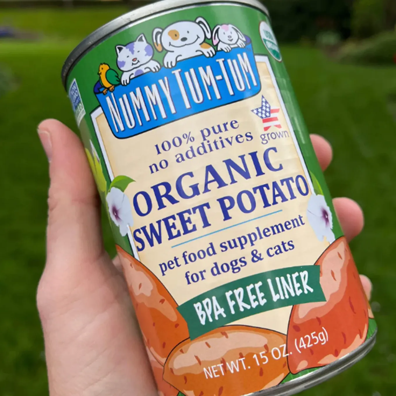 Nummy Tum Tum Organic Canned Dog & Cat Food Supplement