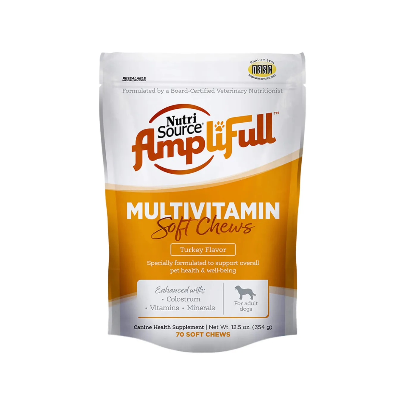 NutriSource Amplifull Multivitamin Soft Chews for Dogs