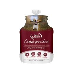 Nutrisource Come-pooch-a Bone Broth Dog Food Topper