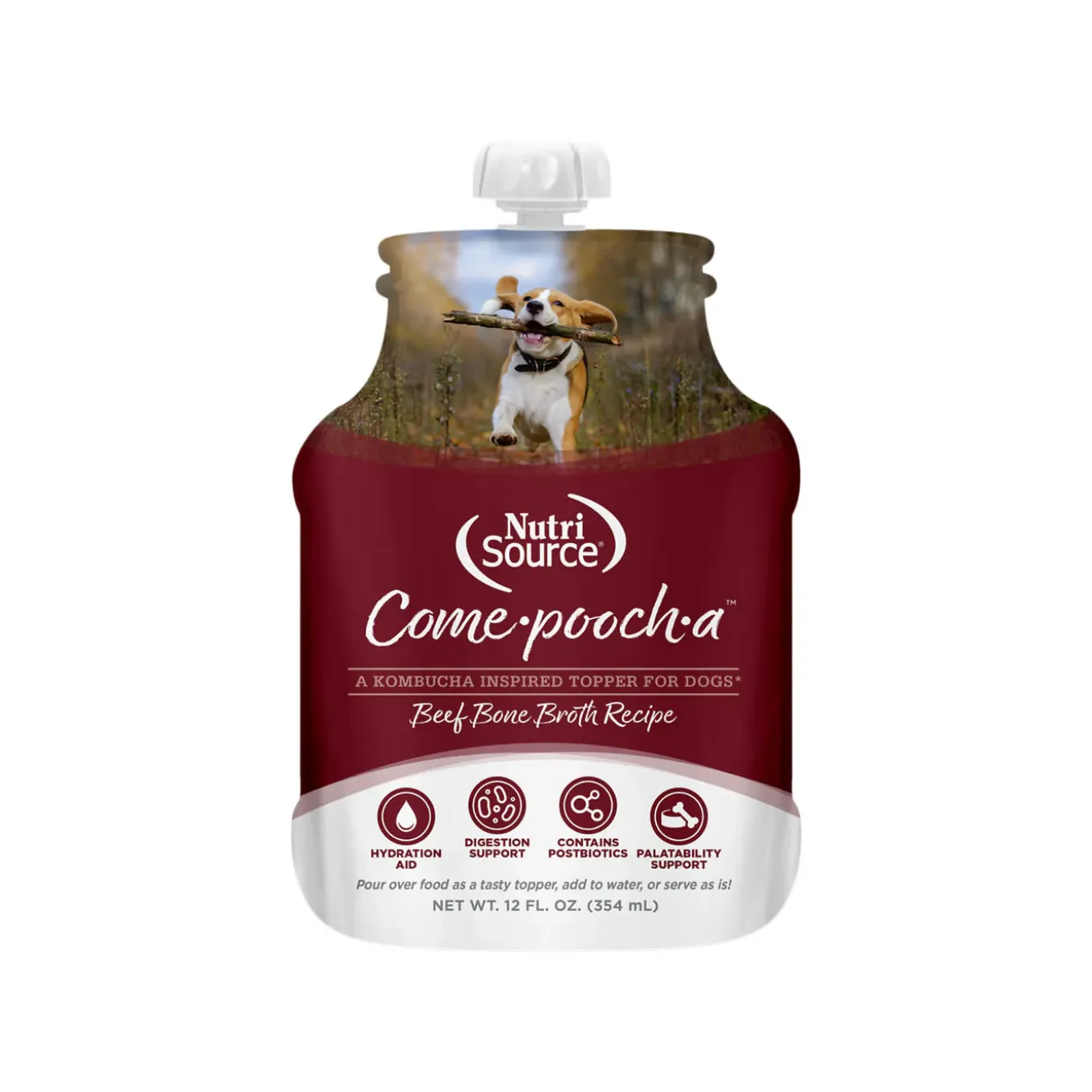 Nutrisource Come-pooch-a Bone Broth Dog Food Topper