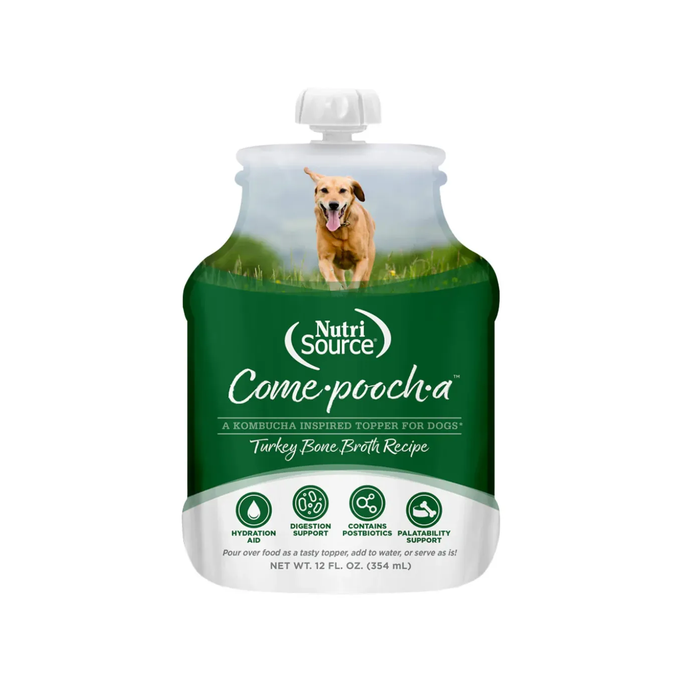 Nutrisource Come-pooch-a Bone Broth Dog Food Topper