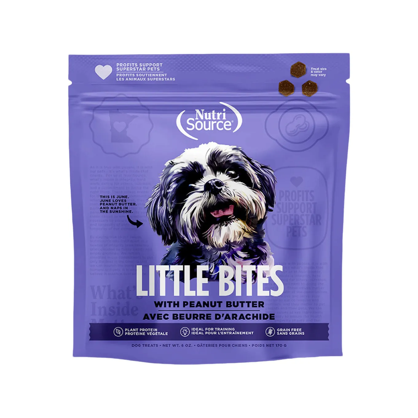Nutrisource Grain Free Little Bites Soft & Chewy Dog Treats