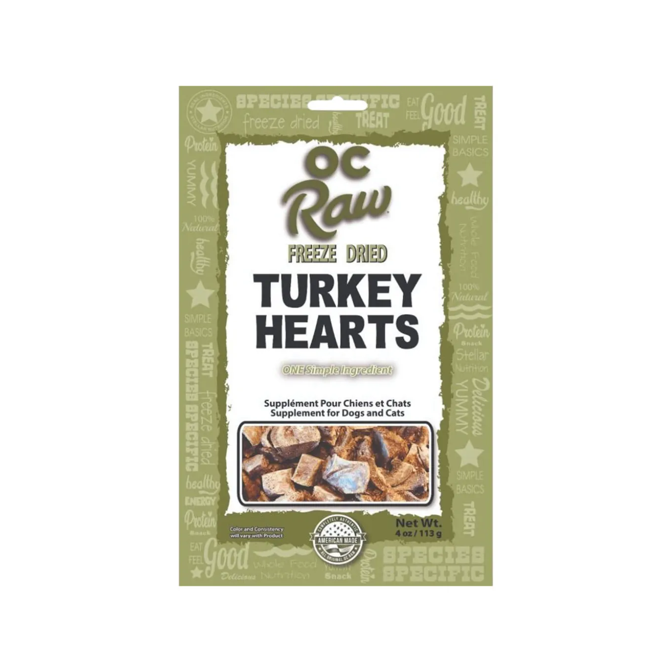 OC Raw Freeze Dried Single Ingredient Dog Treats