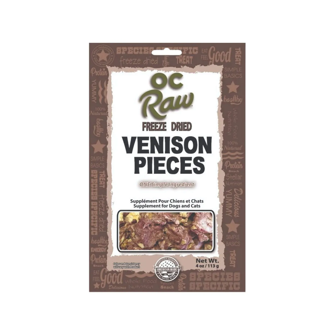 OC Raw Freeze Dried Single Ingredient Dog Treats
