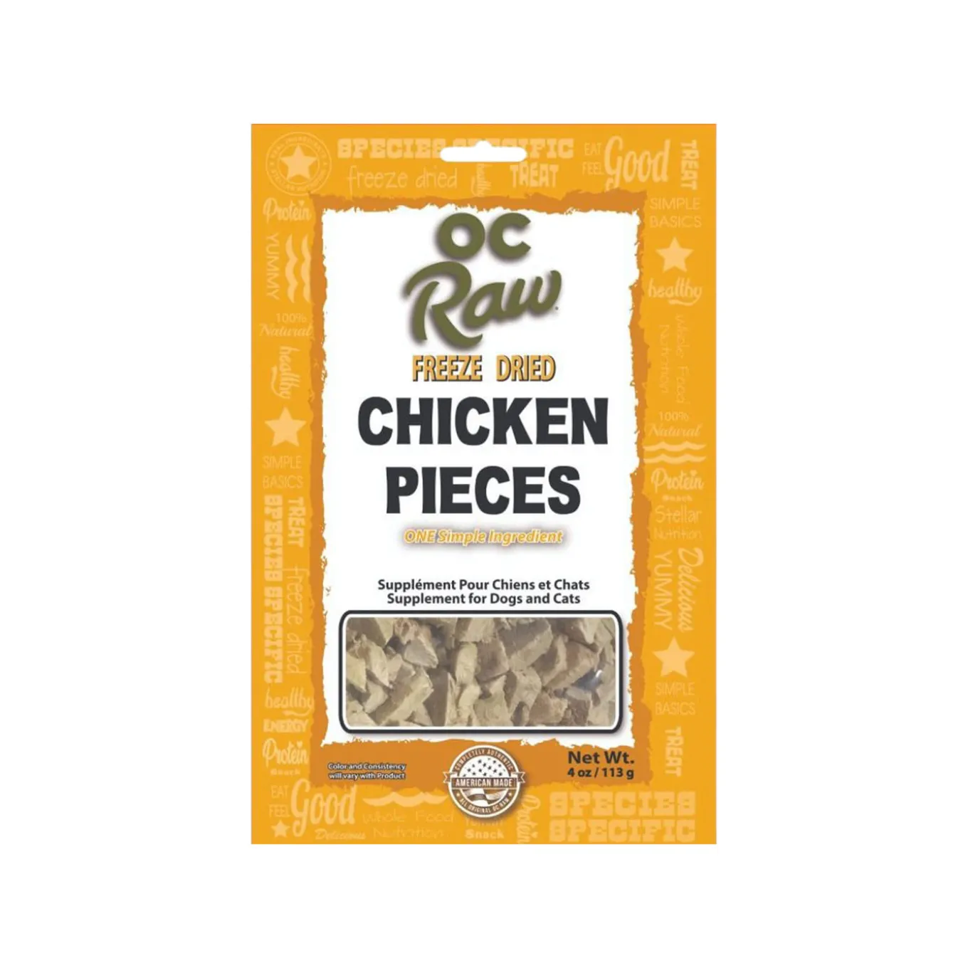 OC Raw Freeze Dried Single Ingredient Dog Treats