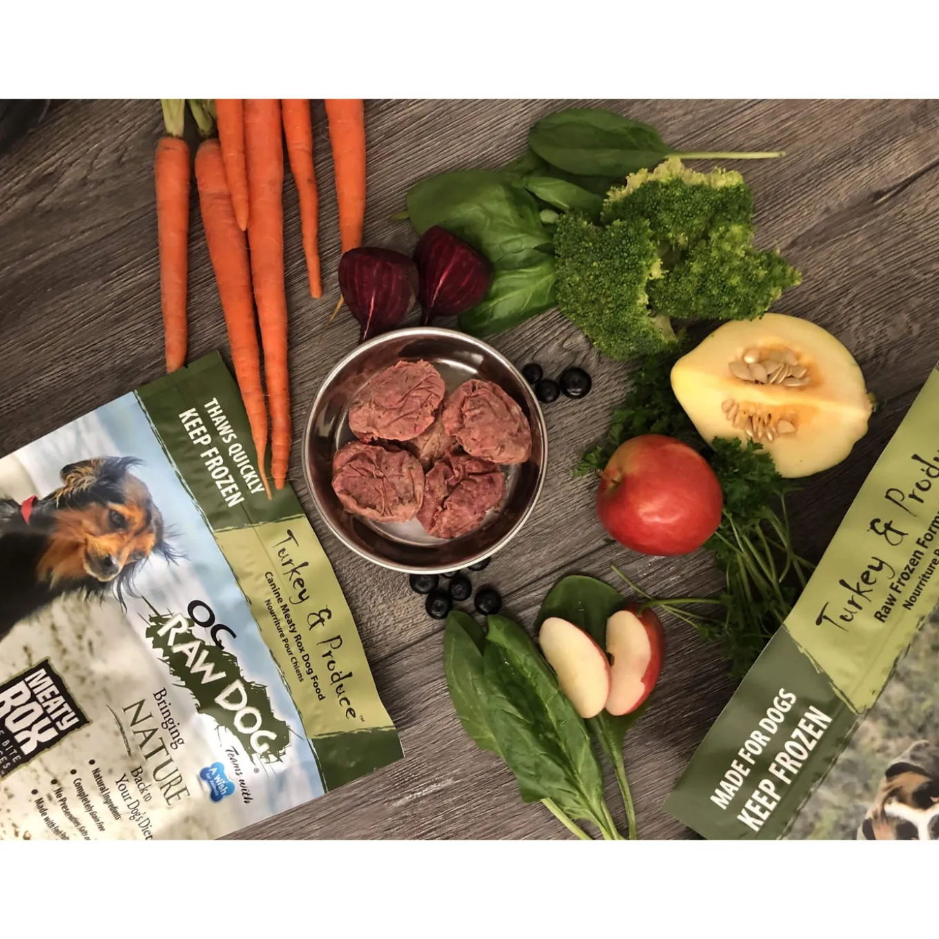 OC Raw Freeze Dried Sliders Dog Food
