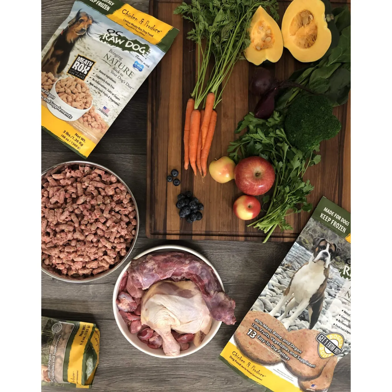 OC Raw Freeze Dried Sliders Dog Food