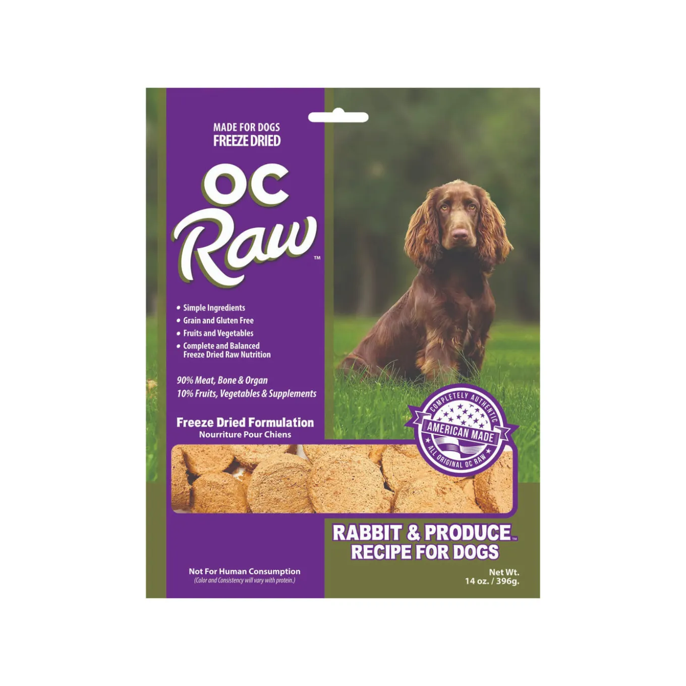 OC Raw Freeze Dried Sliders Dog Food