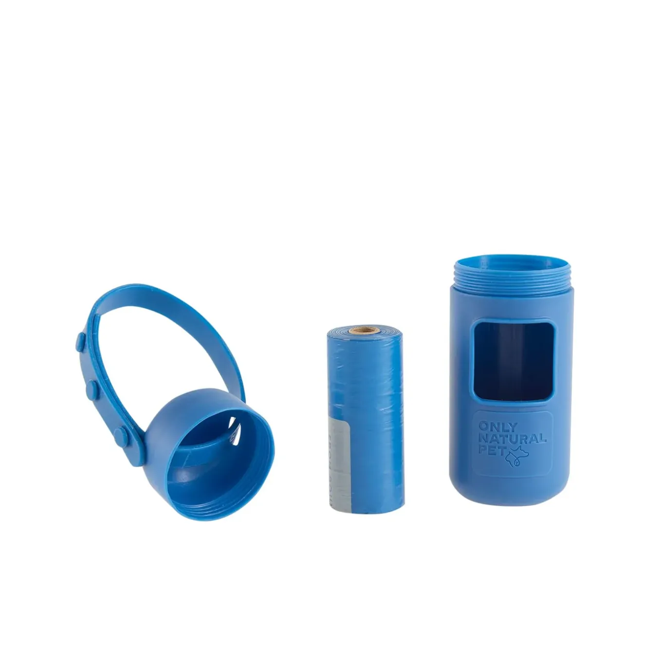Only Natural Pet 100% Recycled Plastic Dog Poop Bag Dispenser & Waste Bags